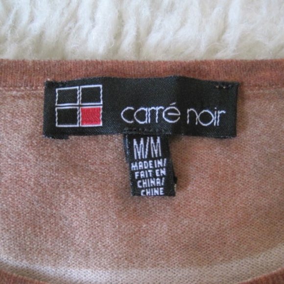 Carré Noir Abstract Face Knit Top - Picture 4 of 8